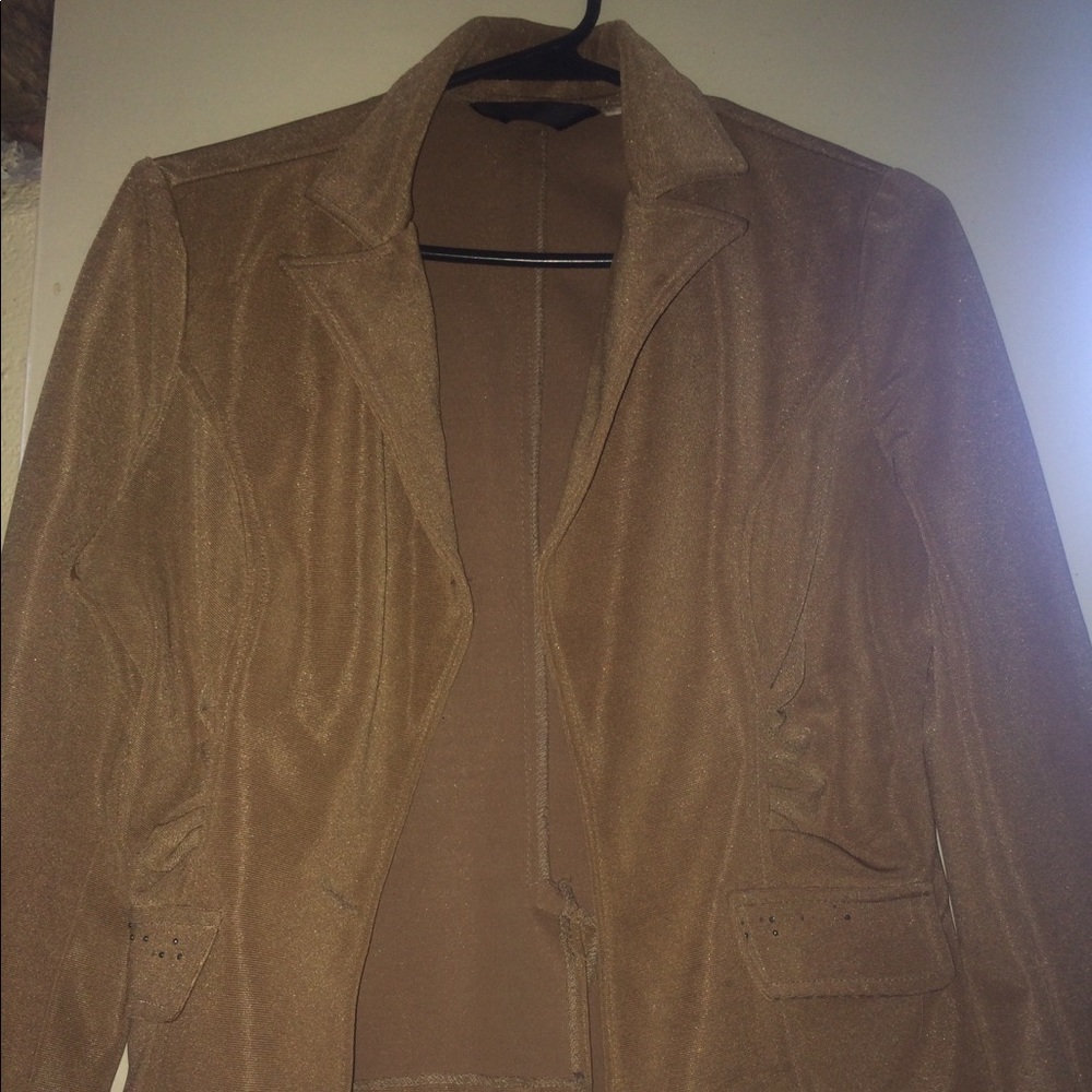 Brown blazer